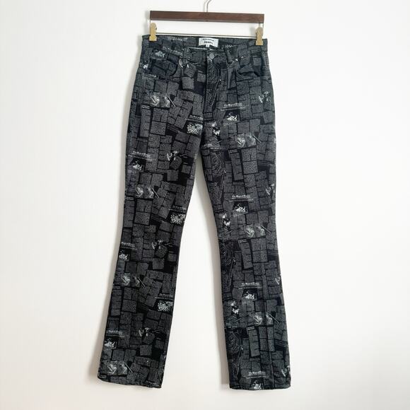 REFORMATION Newsprint Peyton High Rise Bootcut Jeans 29 - Picture 4 of 11